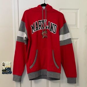 Pro Edge University of Maryland UMD Hoodie with Front Pocket